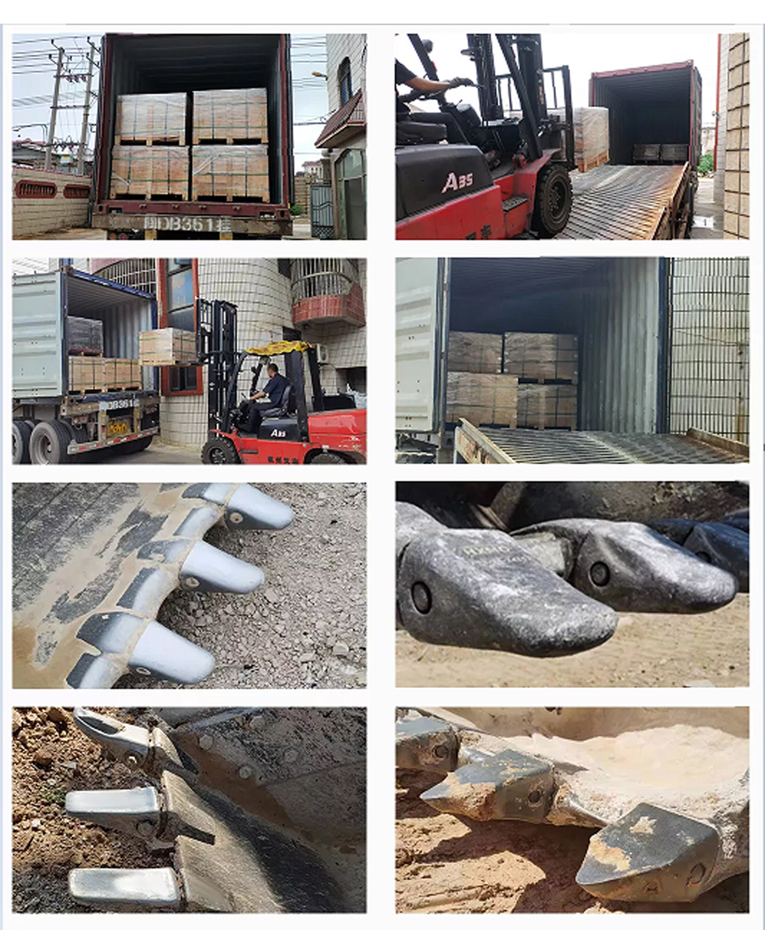 GOLD FORGING BUCKET TOOTH FEEDBACK FEEDBACK DO DENTE DO BALDE DE FORJA DE OURO