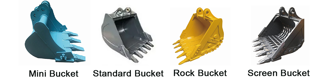 balde de escavadeira