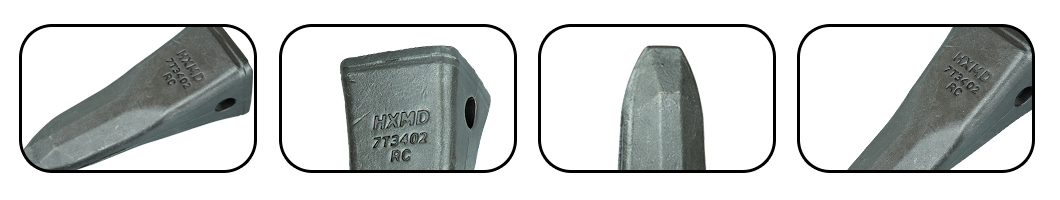 Fornecedor de dentes de escavadeira de precis&atilde;o de liga de a&ccedil;o