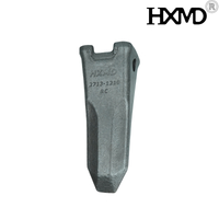 Dentes de caçamba de escavadeira de liga de aço resistente DH300 2713-1219RC