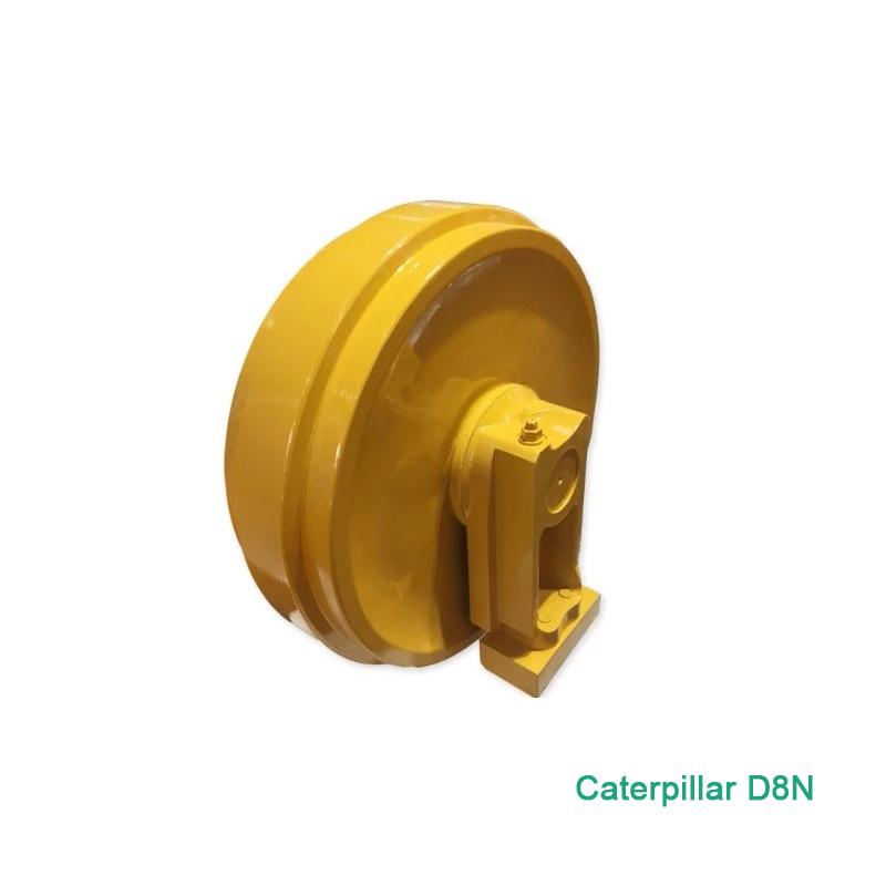 Roda-guia dianteira de escavadeira para peças de material rodante Caterpillar