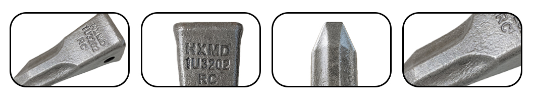 Dentes de ca&ccedil;amba de escavadeira para servi&ccedil;o pesado Rock Chisel