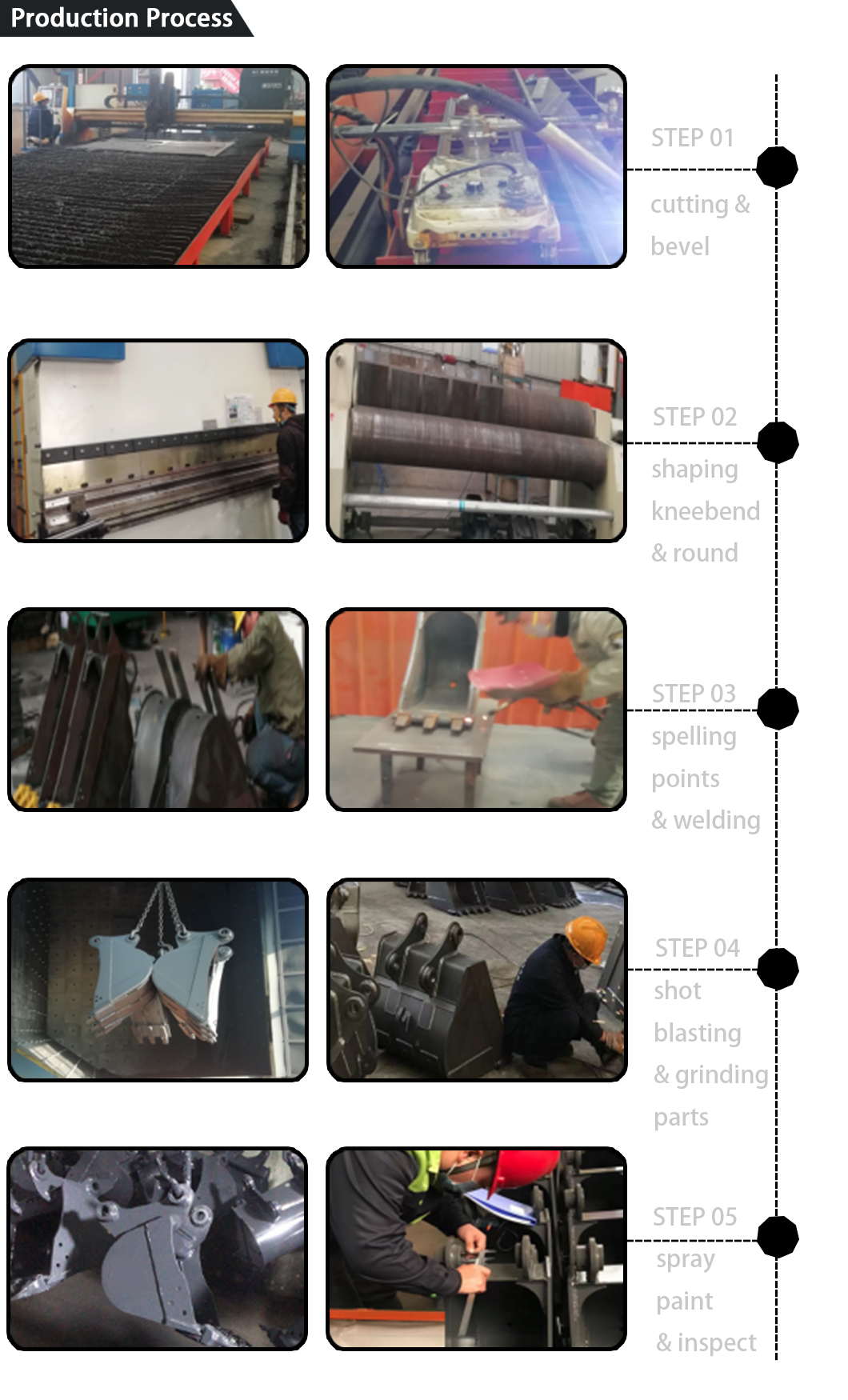 balde de escavadeira