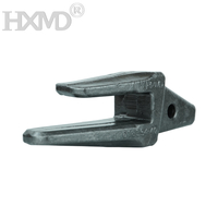 Adaptador de dente de balde CAT dente de tigre cinza-preto CAT320