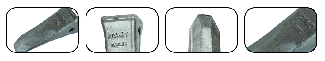 Escavadeira Doosan Dentes de Ca&ccedil;amba de Perfura&ccedil;&atilde;o