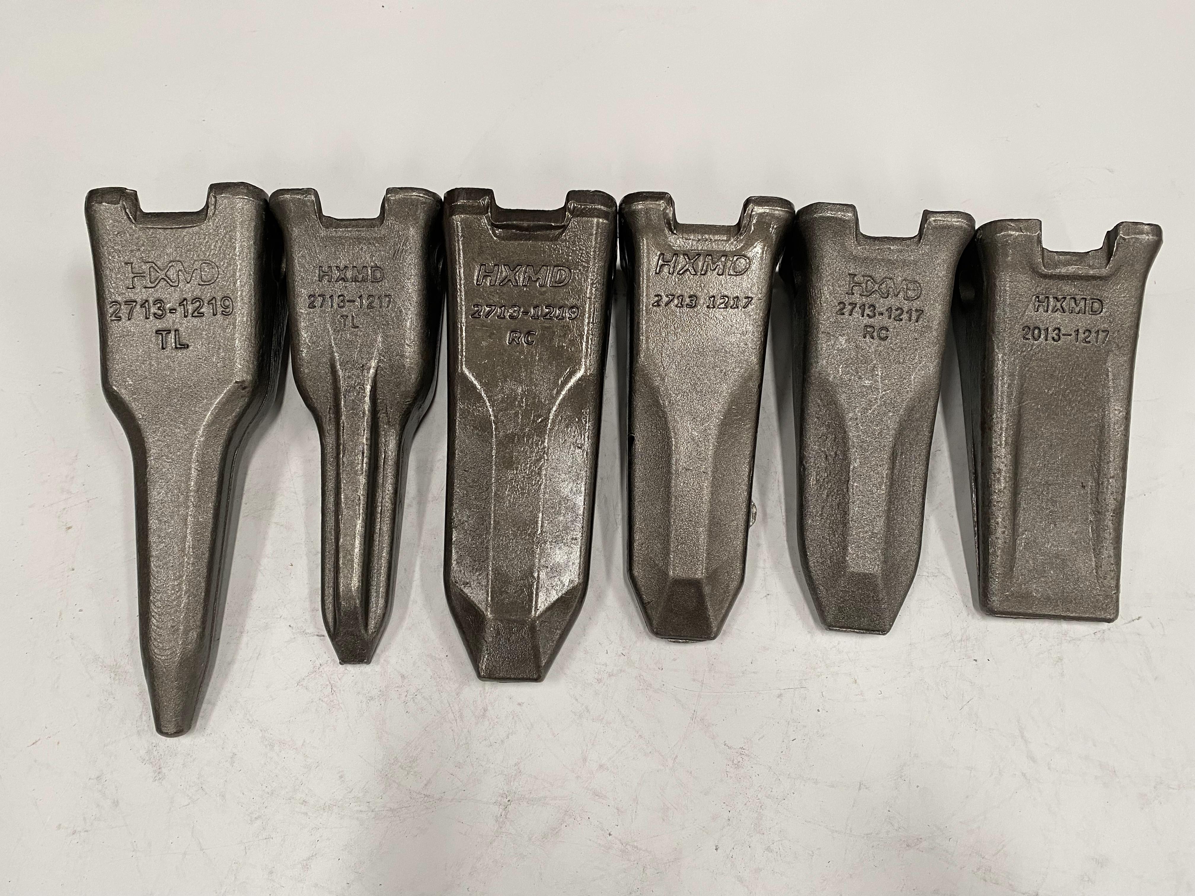 Coisas a considerar ao escolher dentes de caçamba