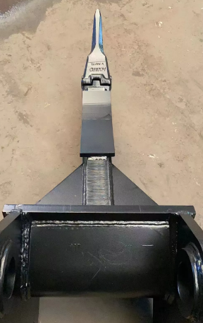 De que são feitas as caçambas de escavadeira