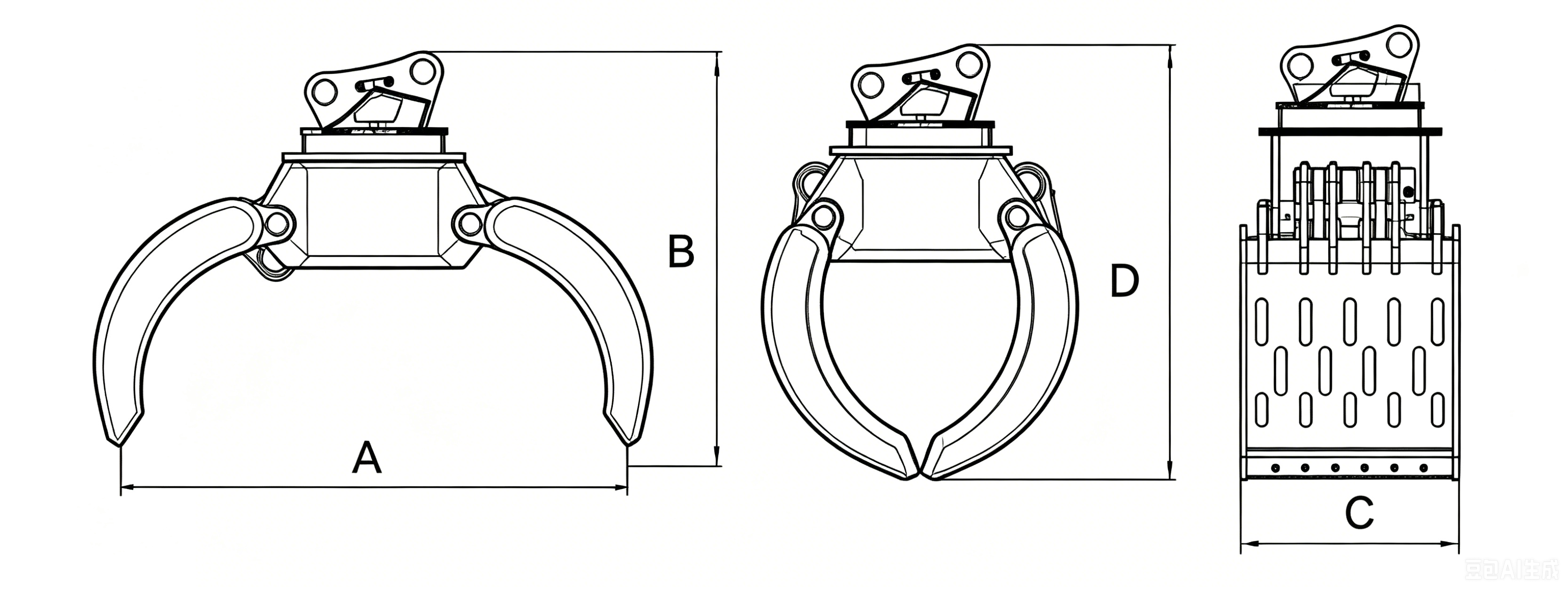 desenho de garra de classifica&ccedil;&atilde;o hidr&aacute;ulica.jpg